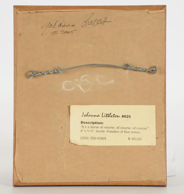 Johanna Littleton Original Acrylic on Board