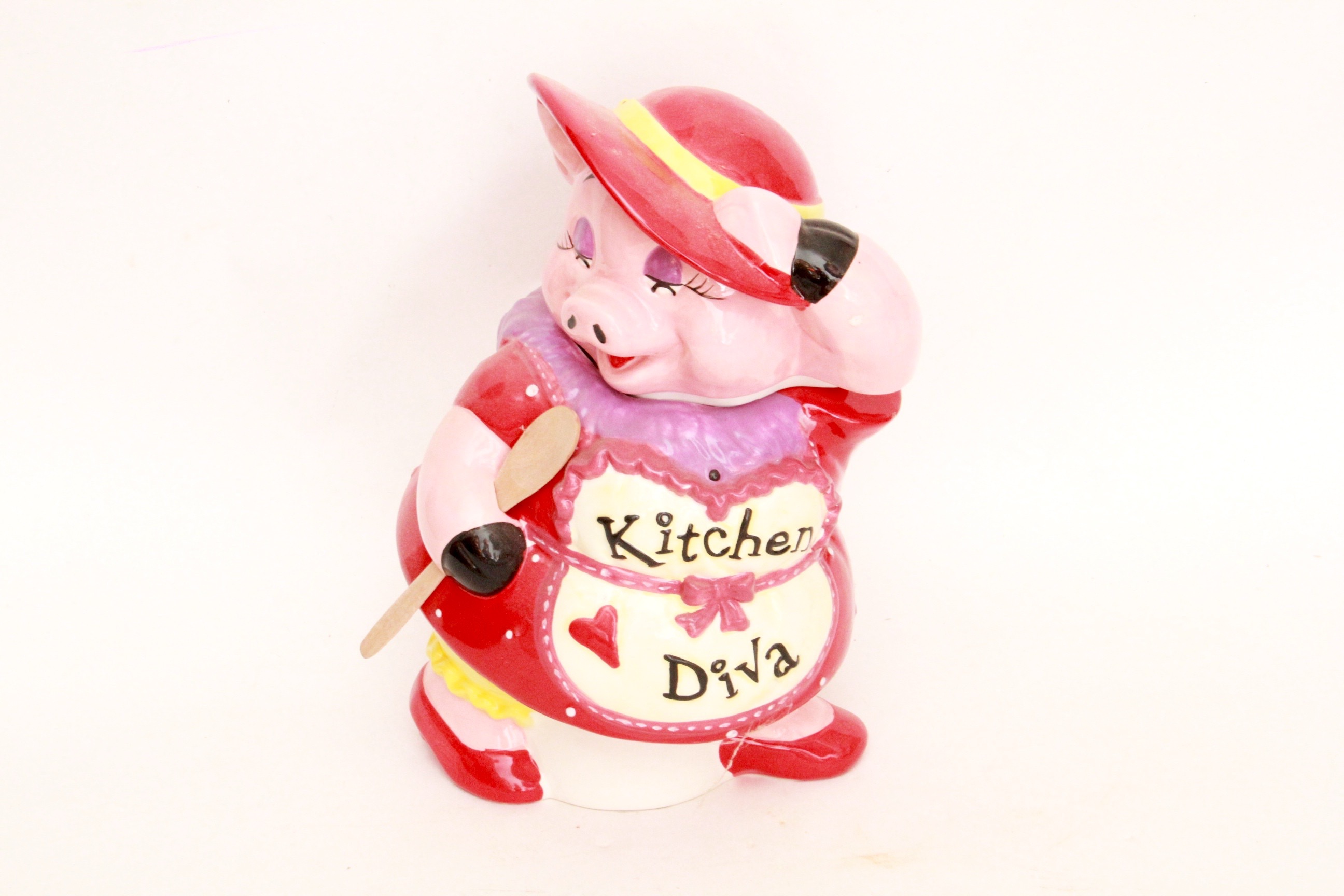 Kitchen Diva Pig and Miss Piggy Cookie Jars