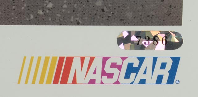 Dale Earnhardt Sr. Autographed Limited Edition Looney Tunes Print