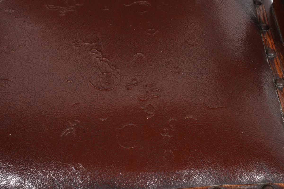 Antique Reclining Leather Dentist Chair