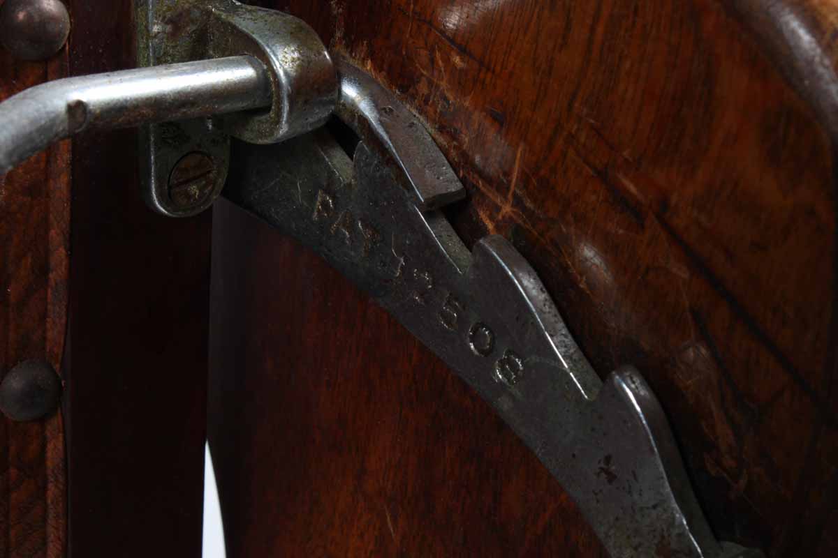 Antique Reclining Leather Dentist Chair