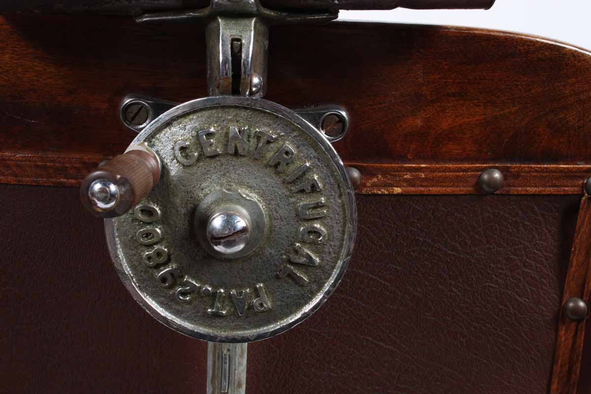Antique Reclining Leather Dentist Chair