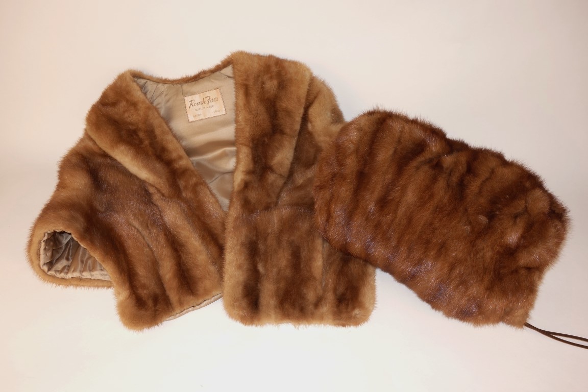 Vintage Custom Mink Fur by Roark Furs, Laura, Ohio