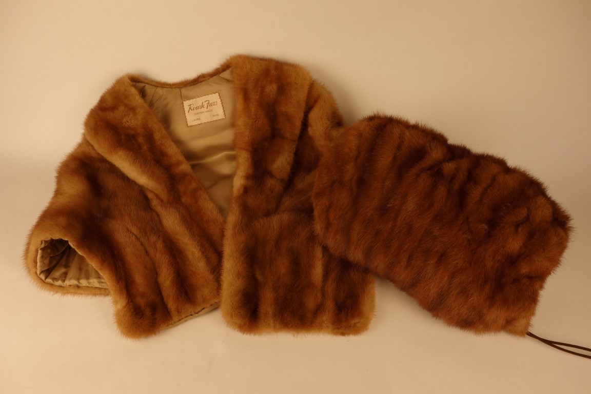 Vintage Custom Mink Fur by Roark Furs, Laura, Ohio