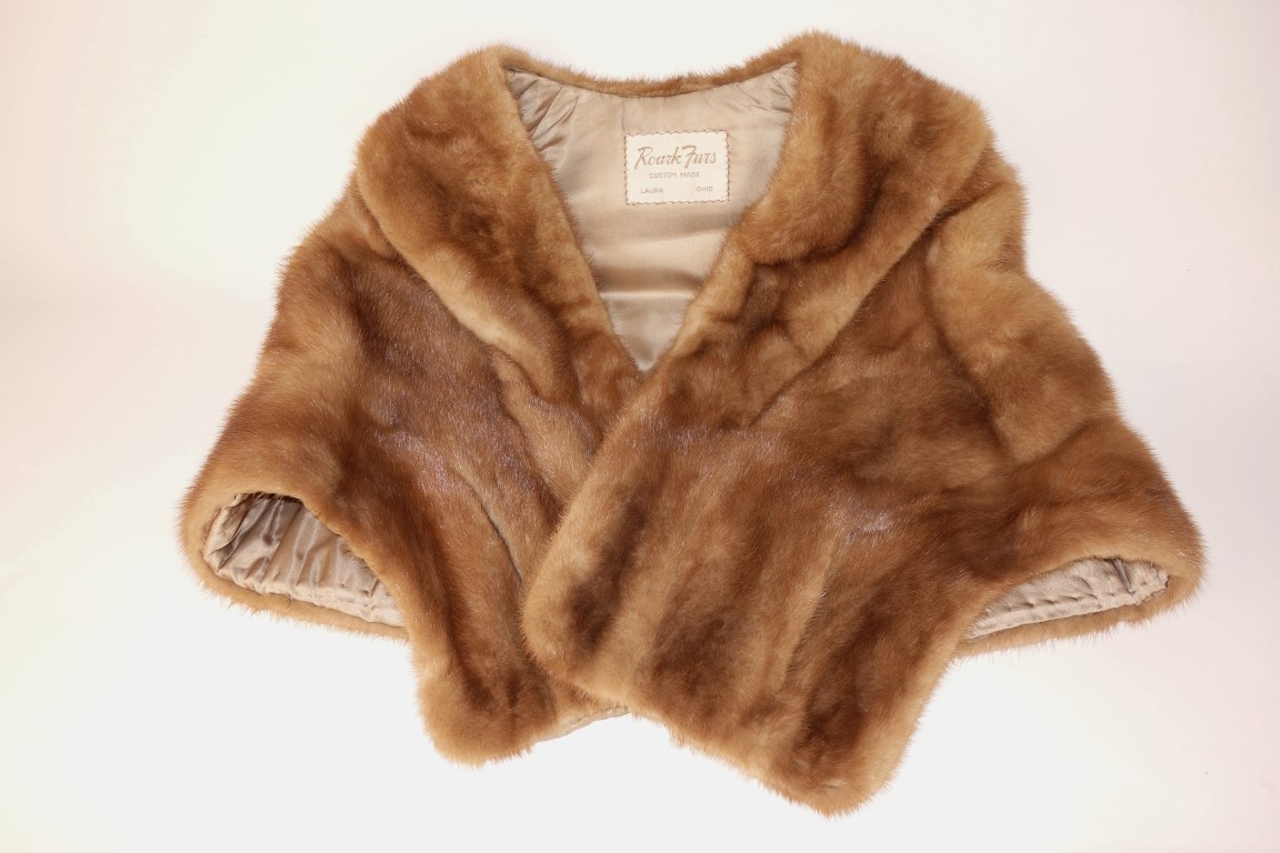 Vintage Custom Mink Fur by Roark Furs, Laura, Ohio