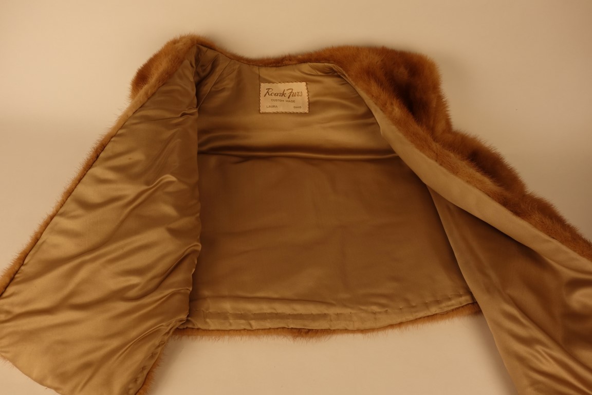 Vintage Custom Mink Fur by Roark Furs, Laura, Ohio