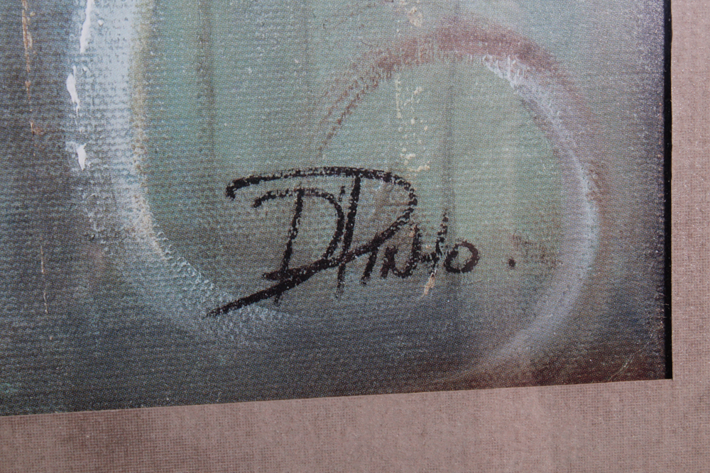 Pair of Oil Paintings Signed D. Pinto