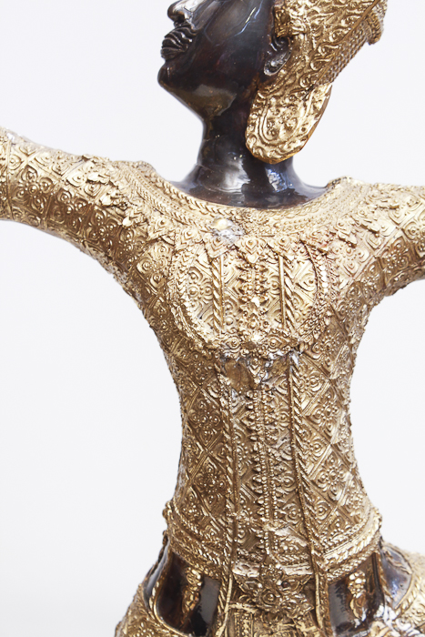 Vintage God Rama Thai Archer Statue