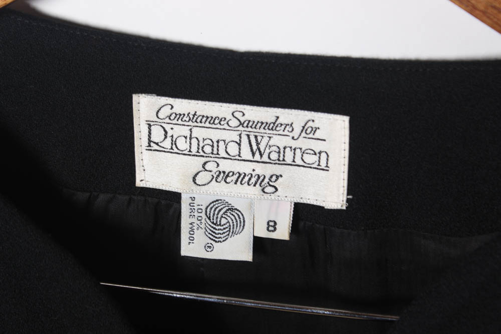 Vintage Wool Formal Skirt and Coat Set