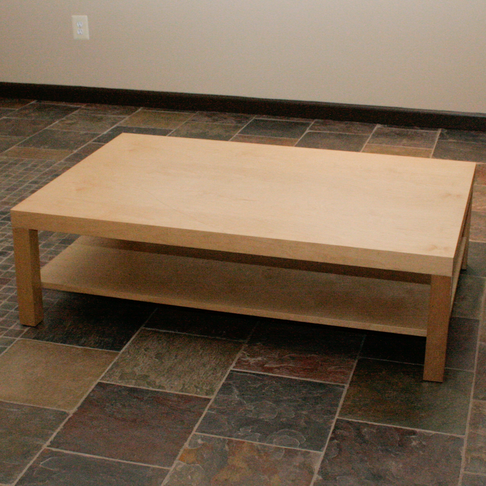 Blonde Finished IKEA Coffee Table