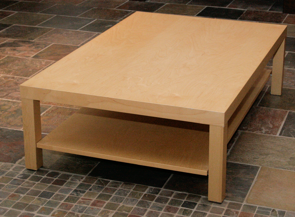 Blonde Finished IKEA Coffee Table