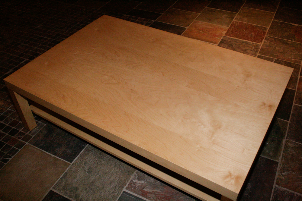 Blonde Finished IKEA Coffee Table