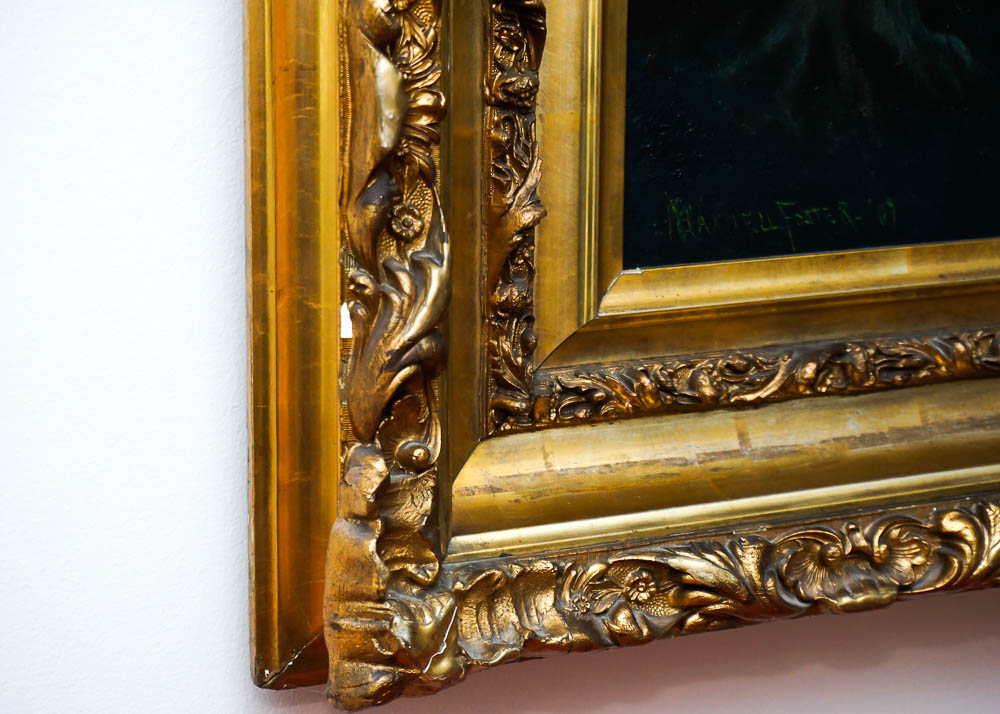 Maxwell Foster Original Oil Landscape Painting, Early 20th c.