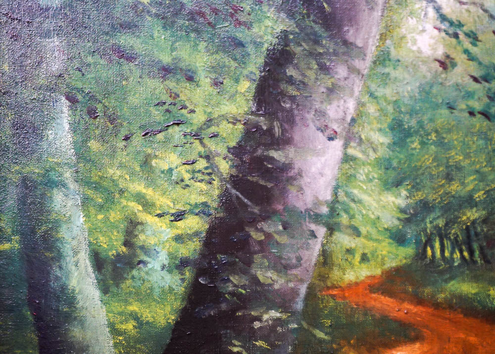 Maxwell Foster Original Oil Landscape Painting, Early 20th c.