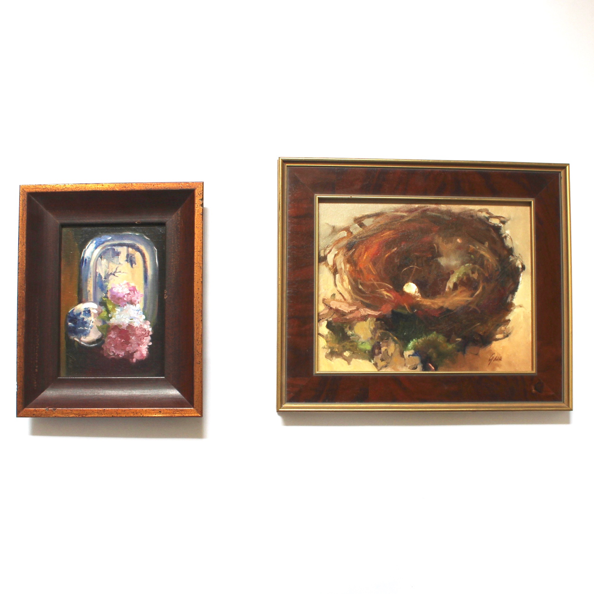 Duet of Gail Morrison Oil Paintings