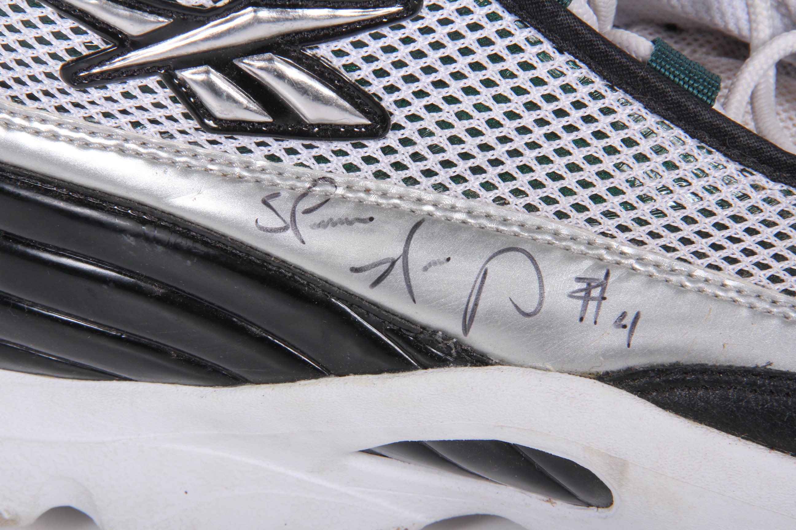 Autographed Shawn Kemp Game-Worn Shoes