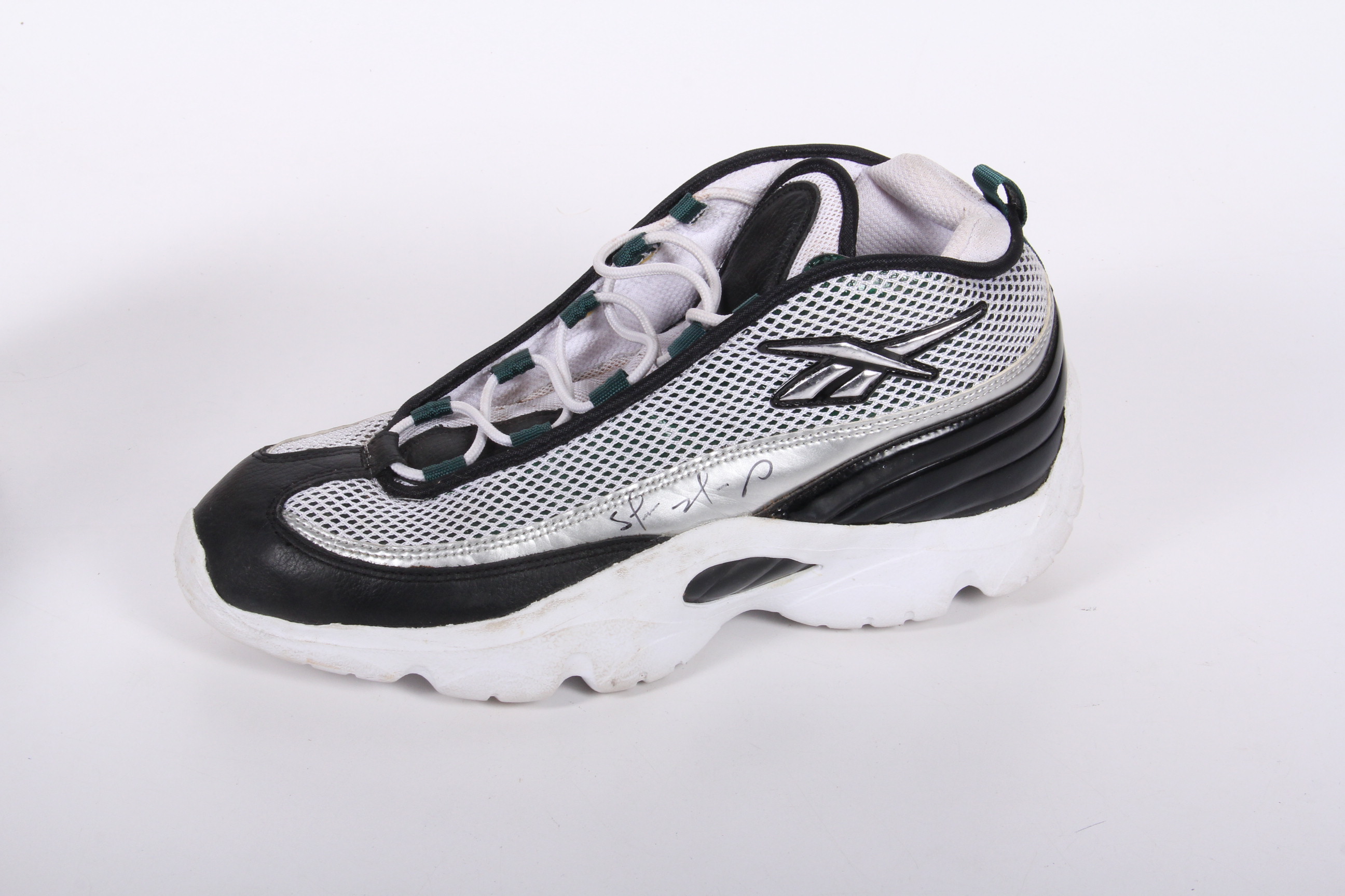 Autographed Shawn Kemp Game-Worn Shoes