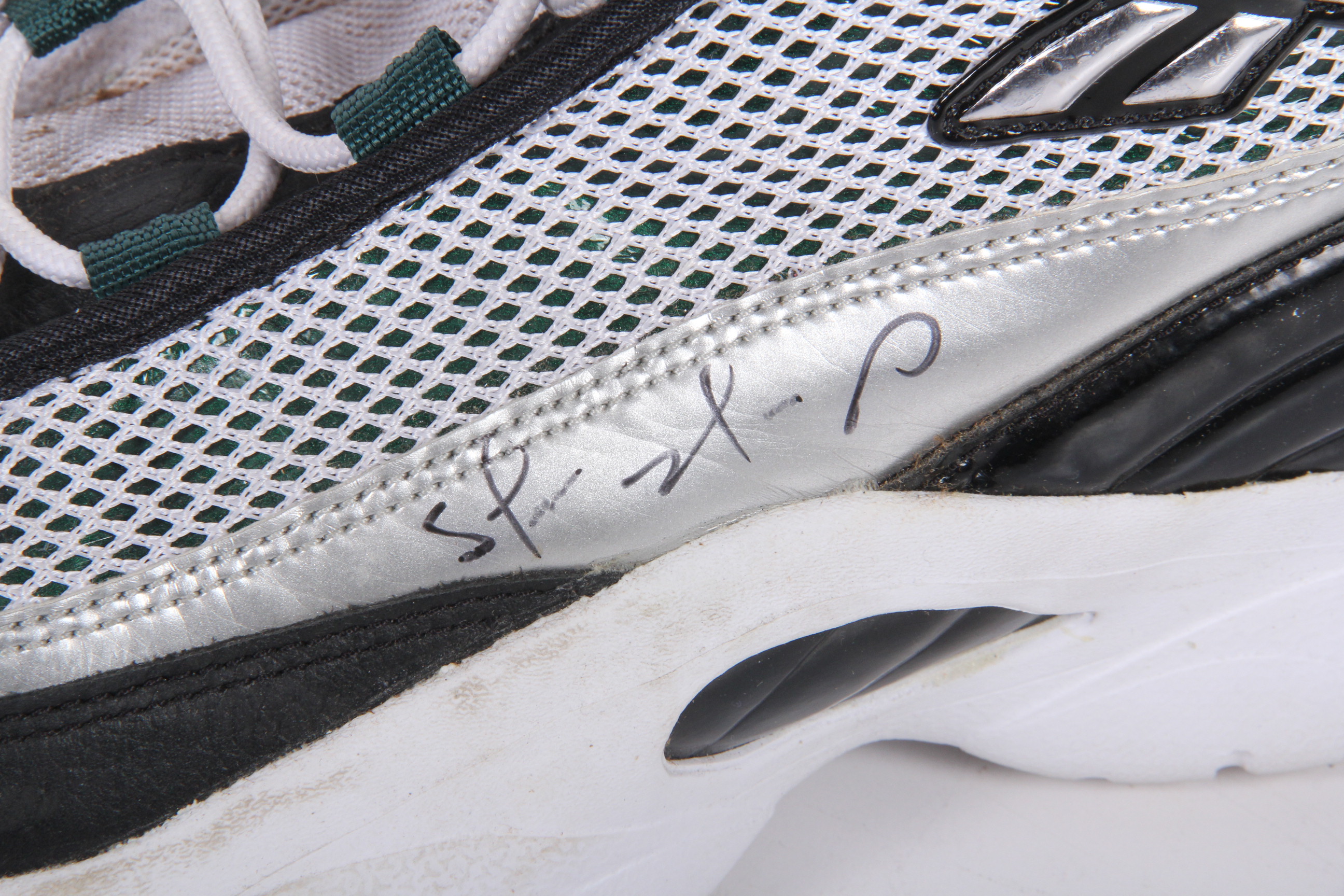 Autographed Shawn Kemp Game-Worn Shoes