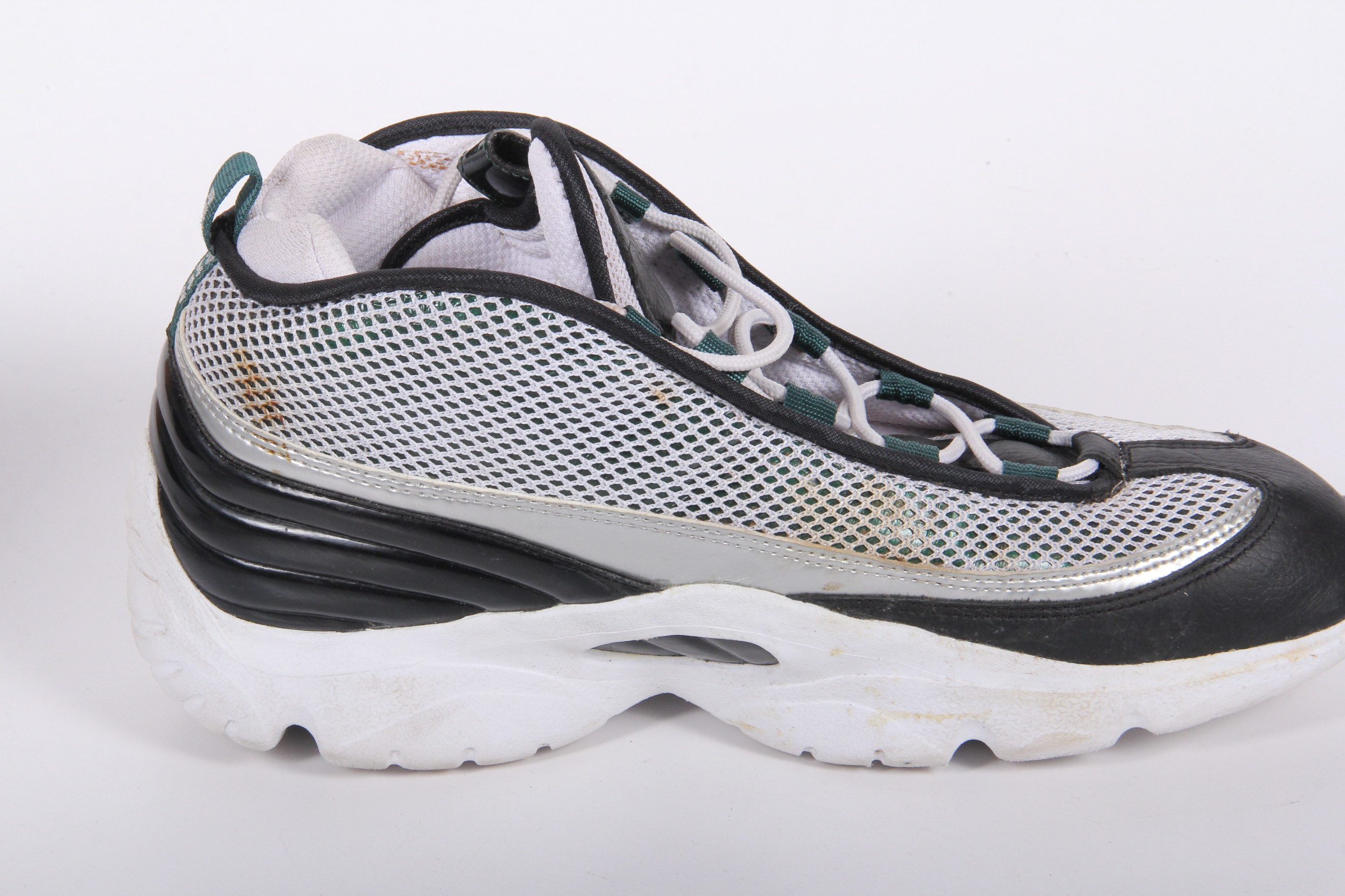 Autographed Shawn Kemp Game-Worn Shoes