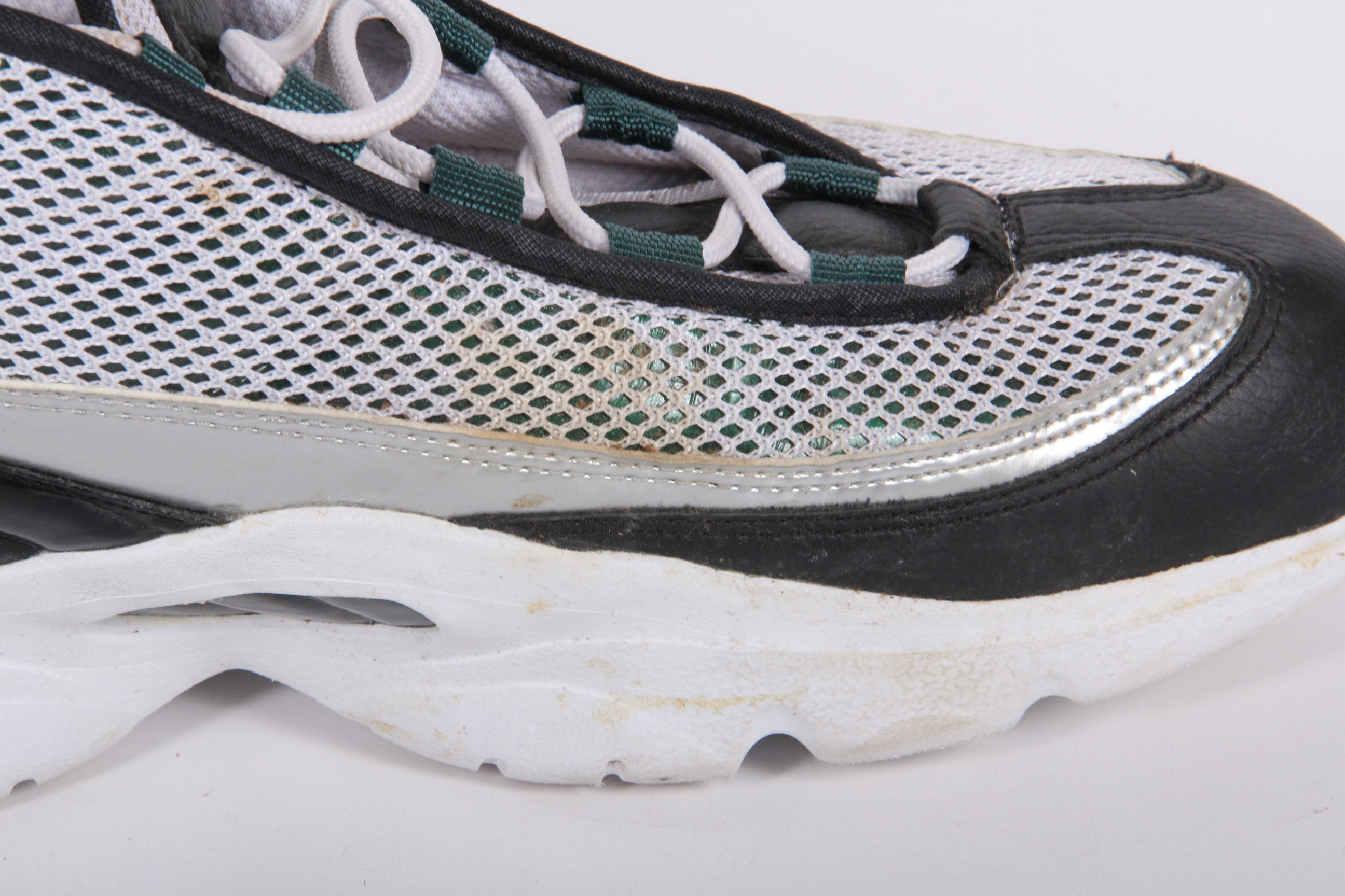 Autographed Shawn Kemp Game-Worn Shoes