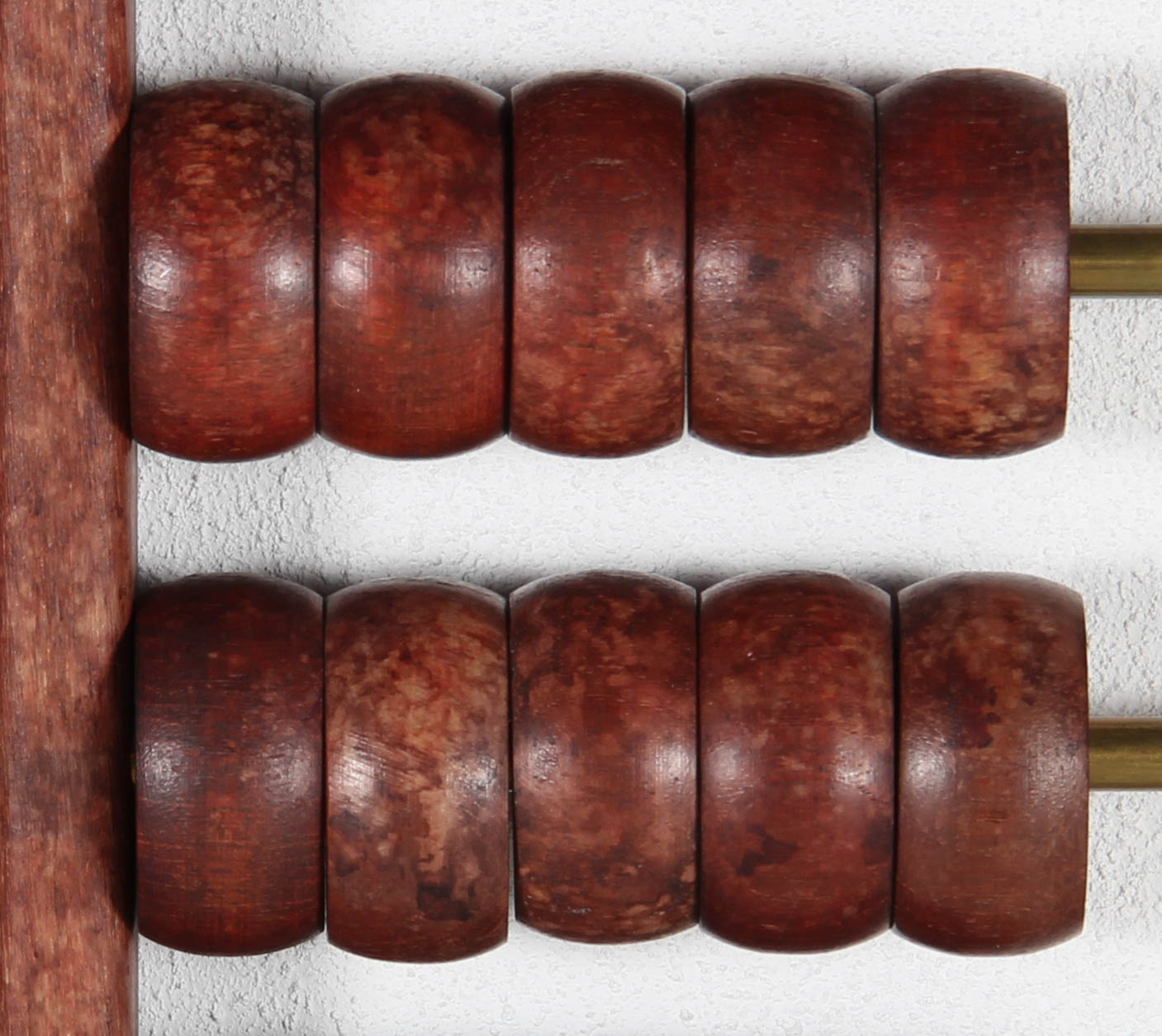 Brass and Burma Teak Wood Abacus