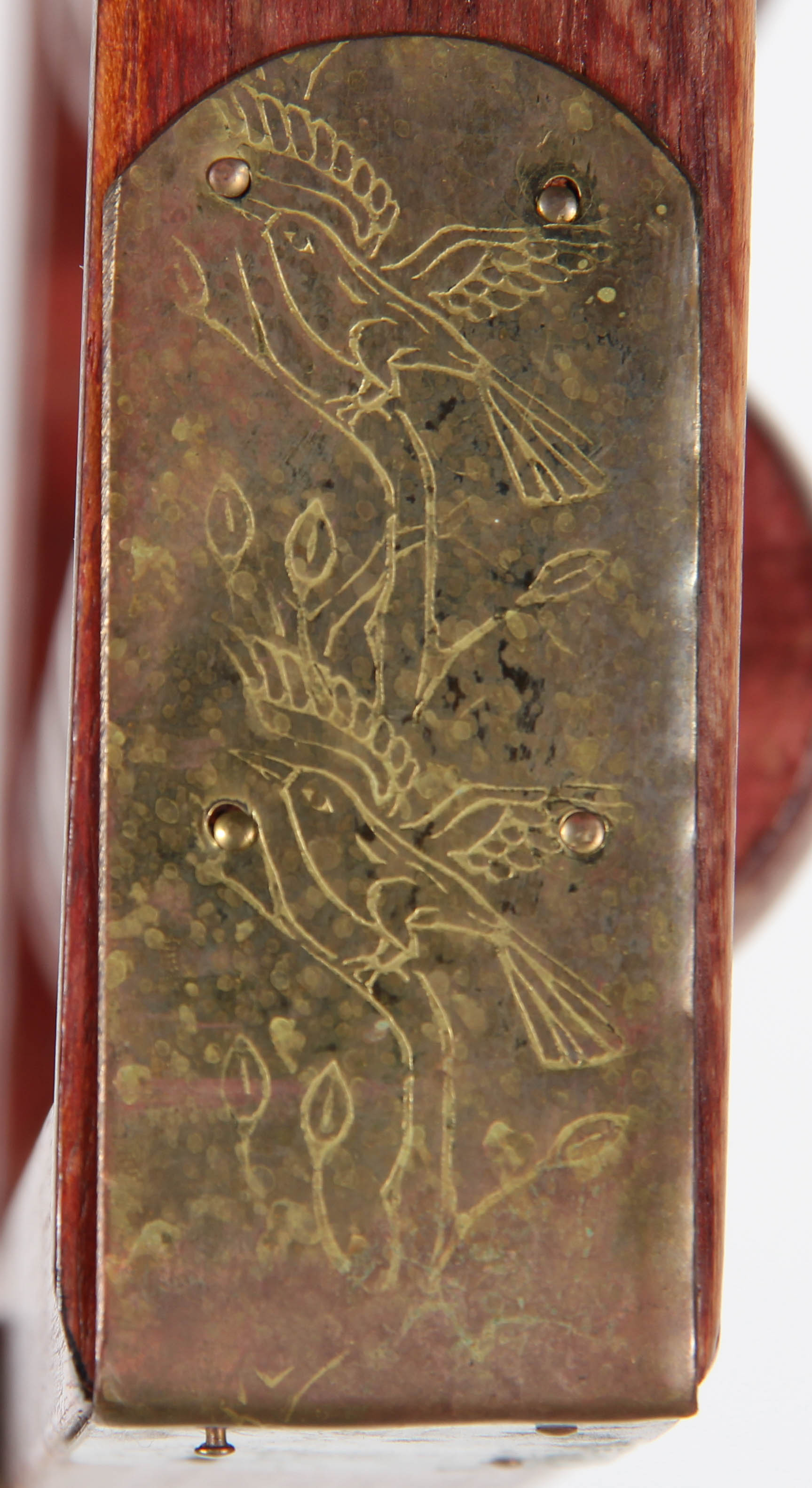 Brass and Burma Teak Wood Abacus