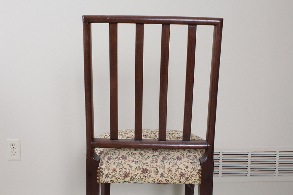 Antique Sheraton Style Walnut Side Chair
