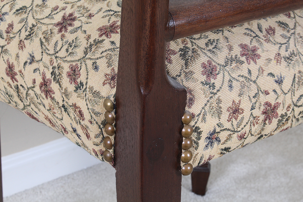 Antique Sheraton Style Walnut Side Chair