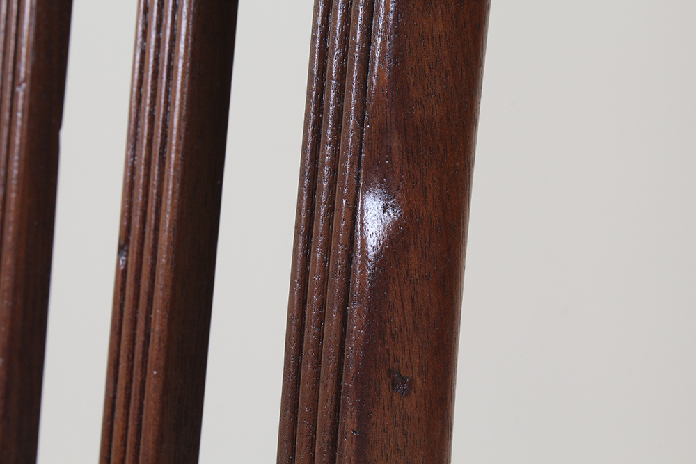 Antique Sheraton Style Walnut Side Chair