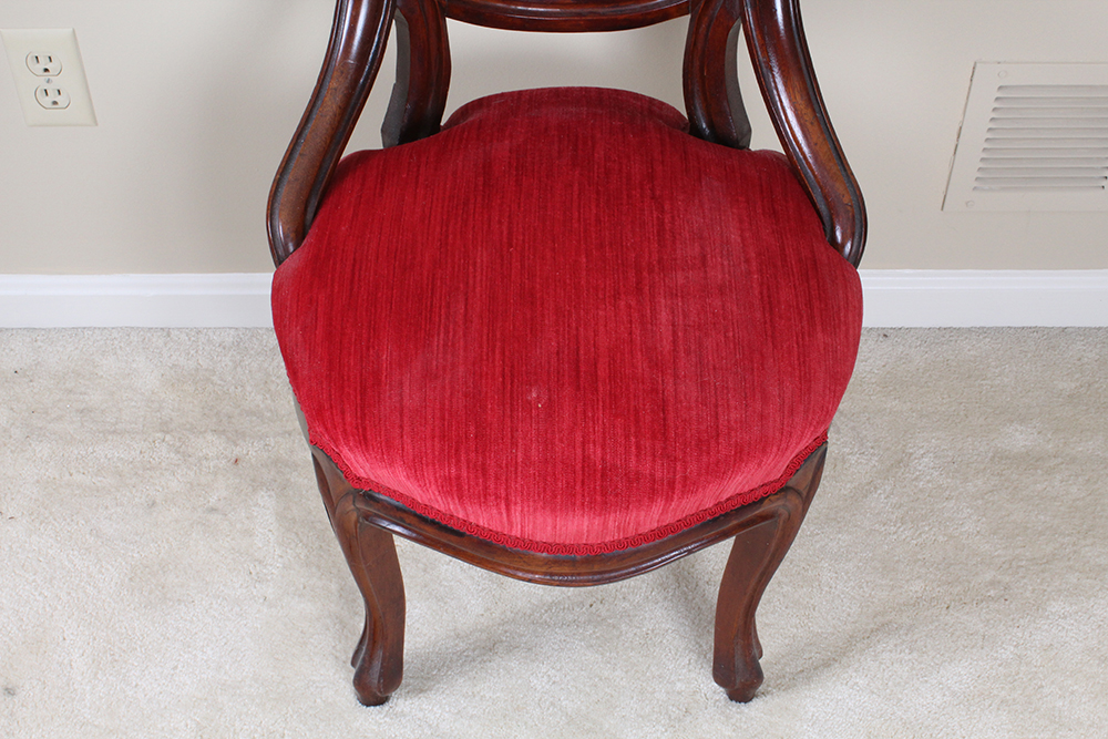 Victorian Rosewood Parlor Chair