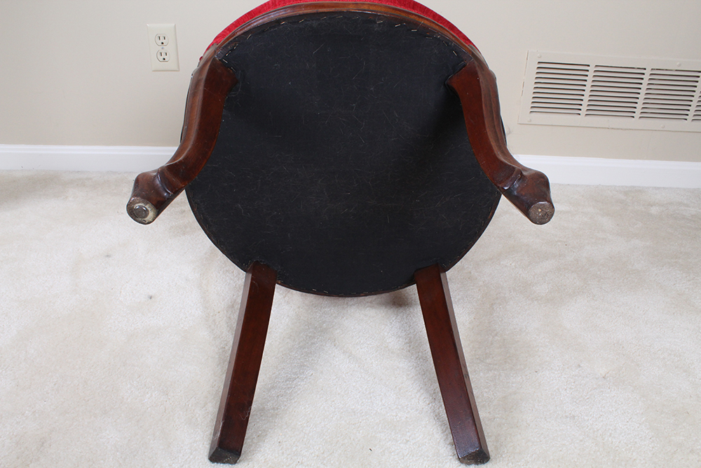 Victorian Rosewood Parlor Chair