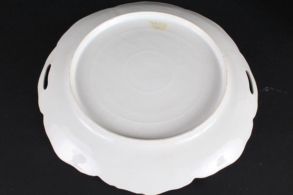 Double-Handled China Bowls and Platters