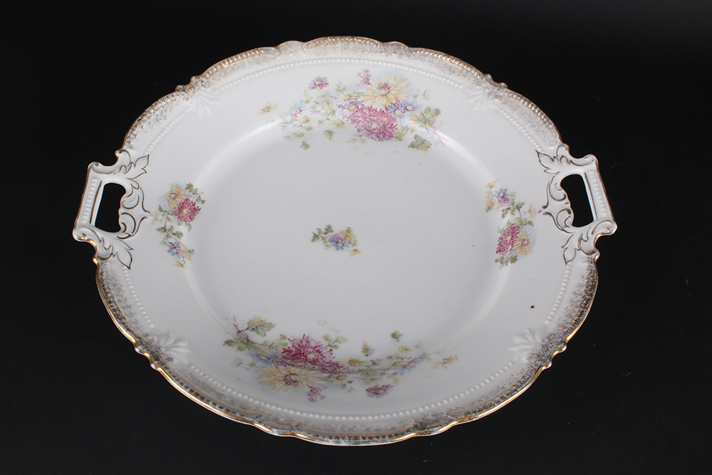 Double-Handled China Bowls and Platters