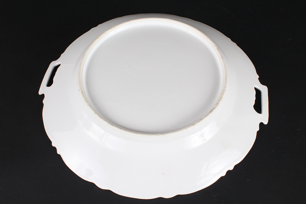 Double-Handled China Bowls and Platters