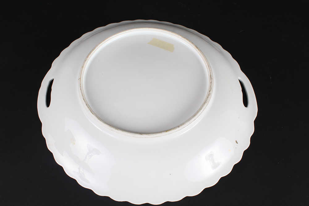 Double-Handled China Bowls and Platters