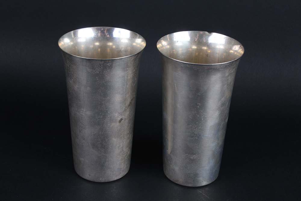 Pair of International Silver Sterling Trophy Cups from 1970