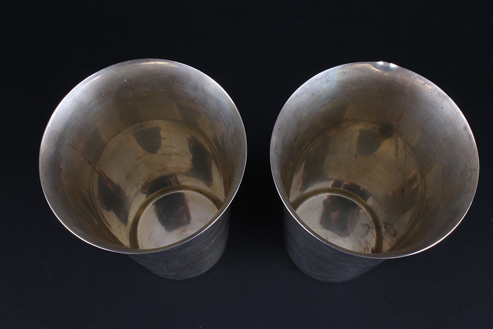 Pair of International Silver Sterling Trophy Cups from 1970