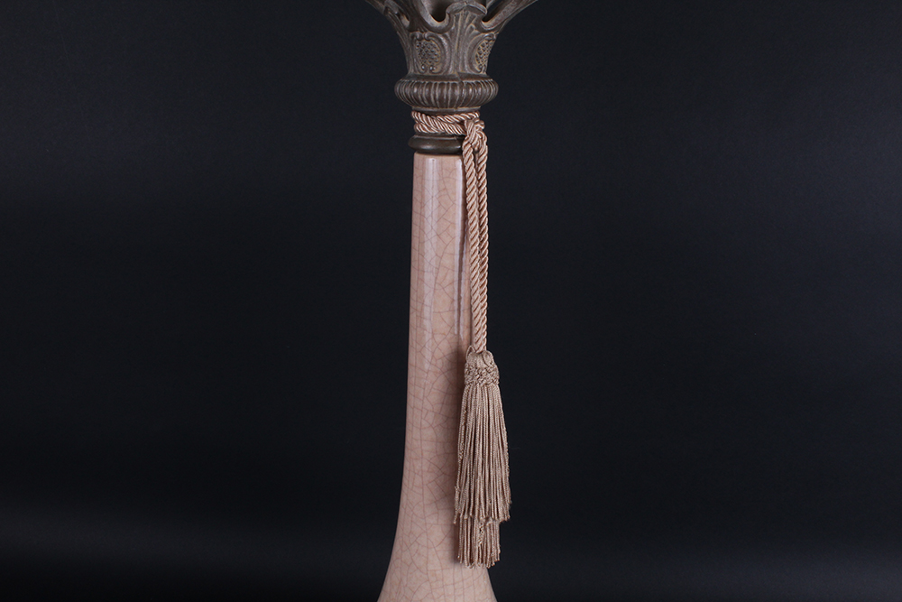 Ceramic Table Lamp with Upturned Shade