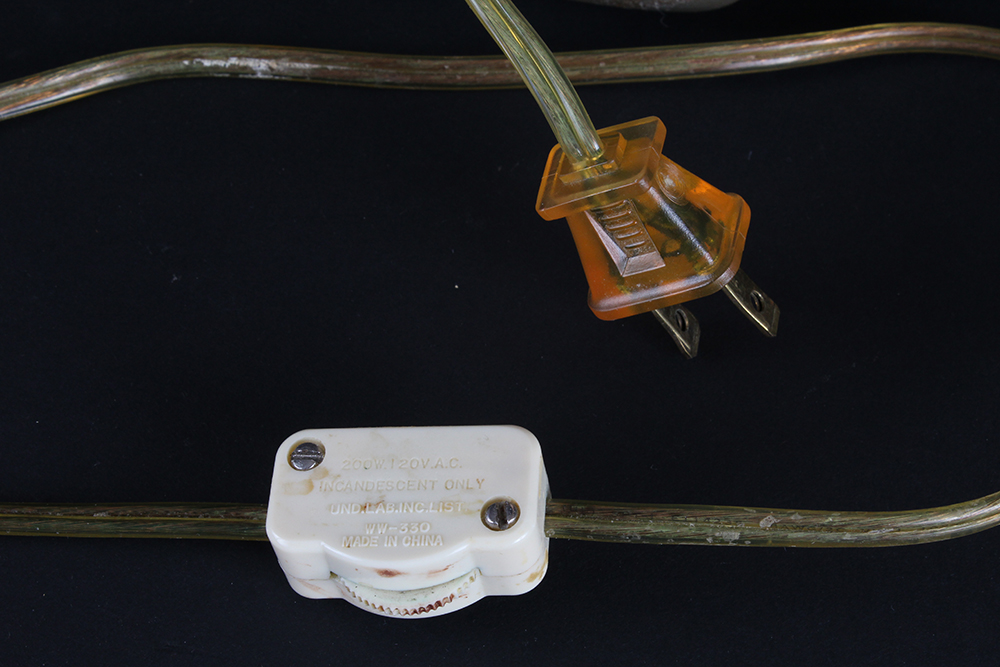 Ceramic Table Lamp with Upturned Shade