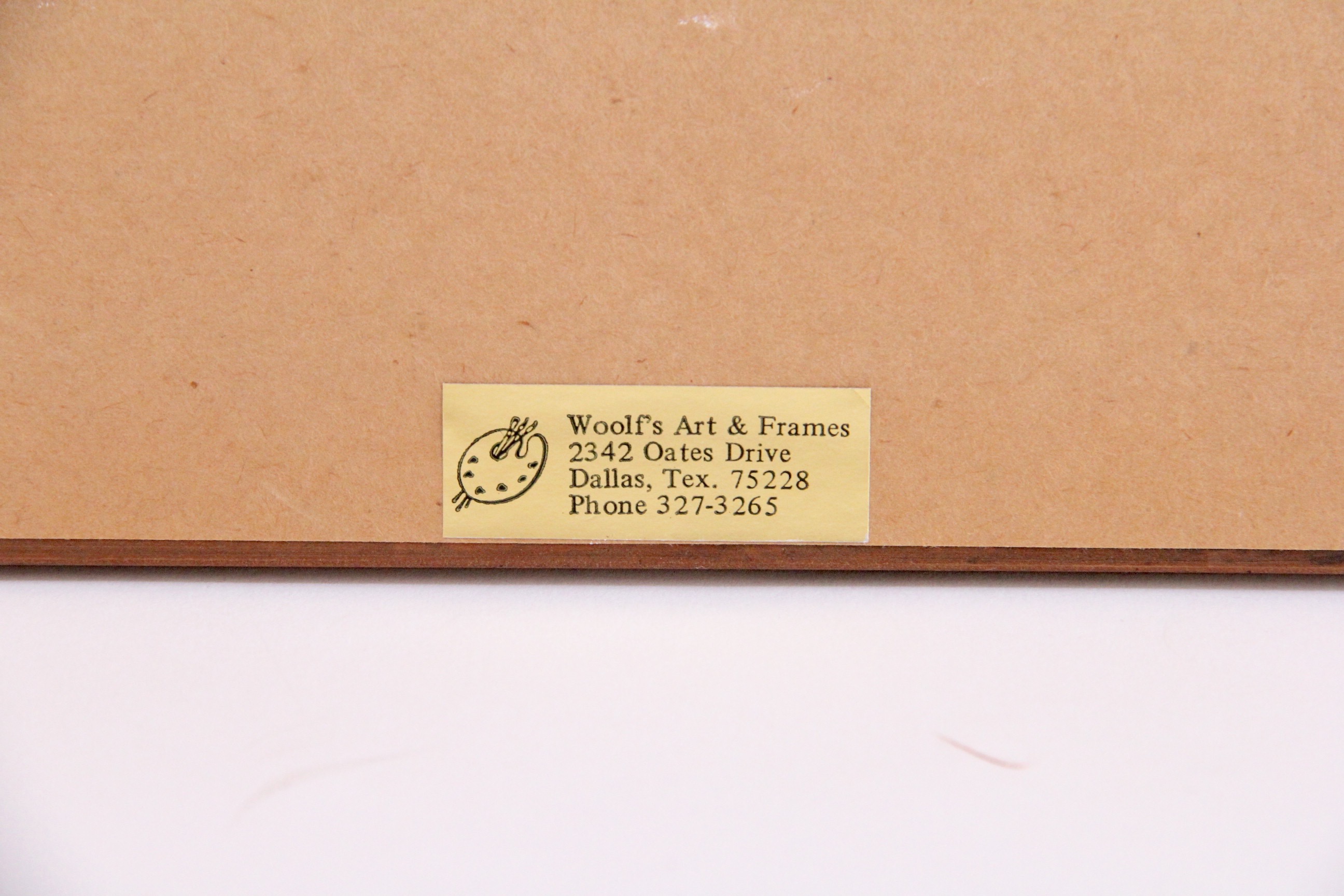 Four Framed Vintage 1960s Prints After Charles Beckendorf