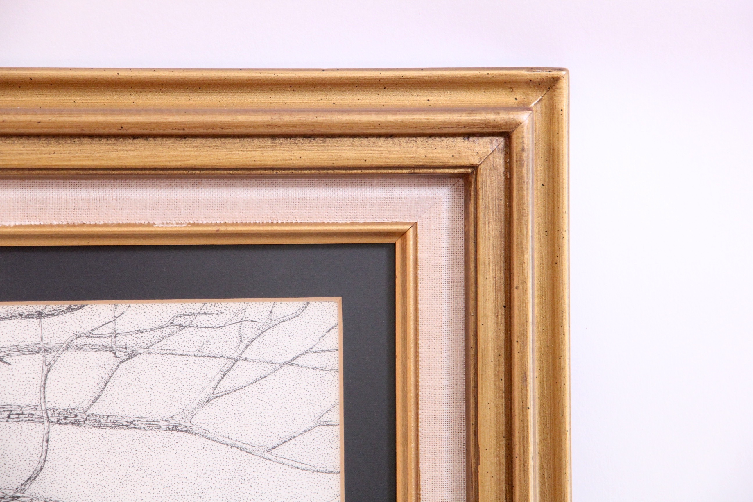 Four Framed Vintage 1960s Prints After Charles Beckendorf