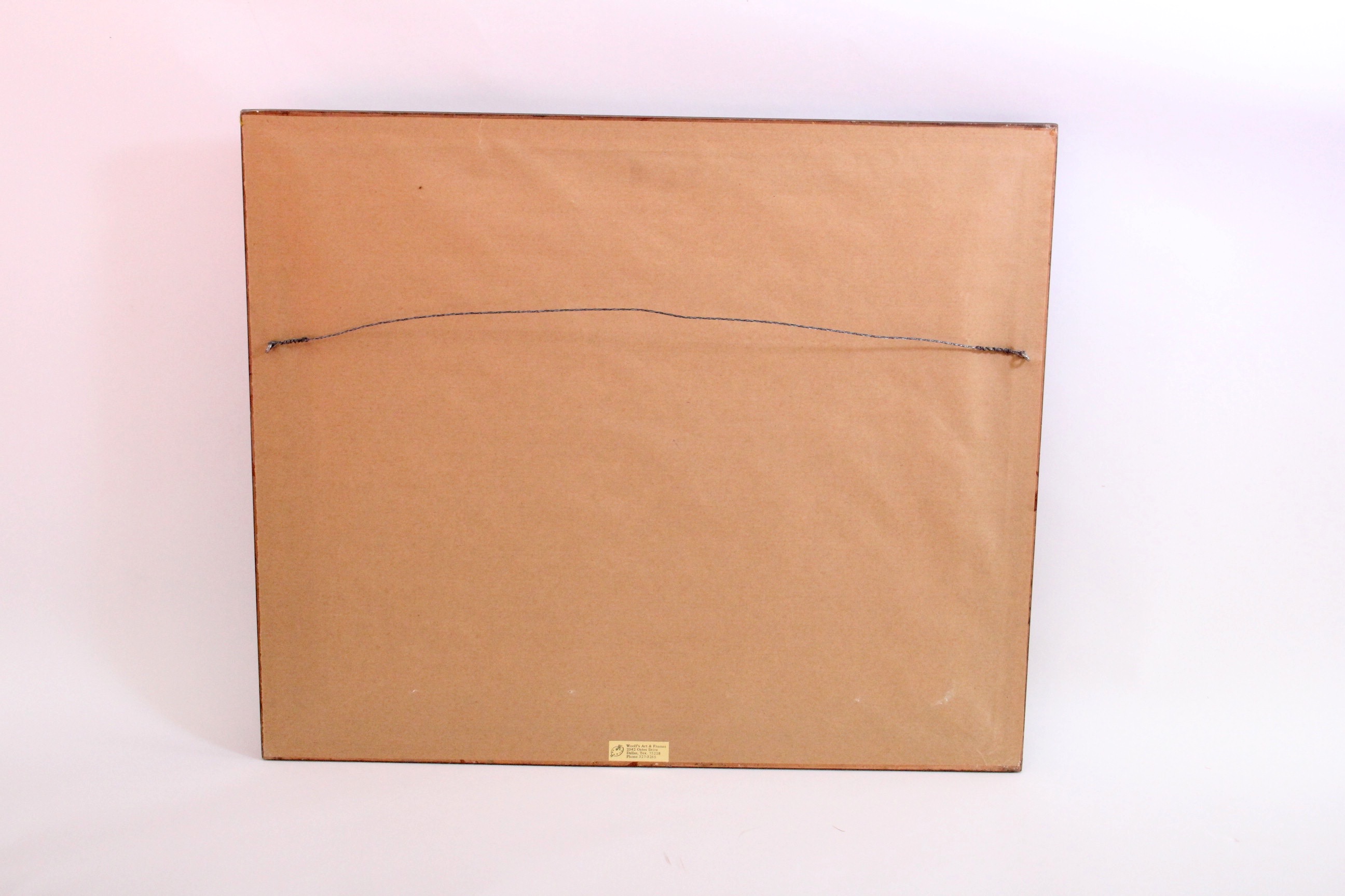 Four Framed Vintage 1960s Prints After Charles Beckendorf