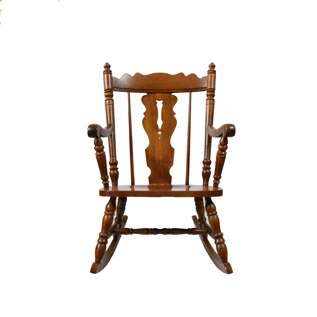 Vintage Tell City "Andover" Rock Maple Rocking Chair