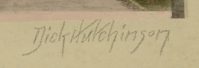 Vintage Hand-Tinted Photograph "Phi Sigma Kappa"