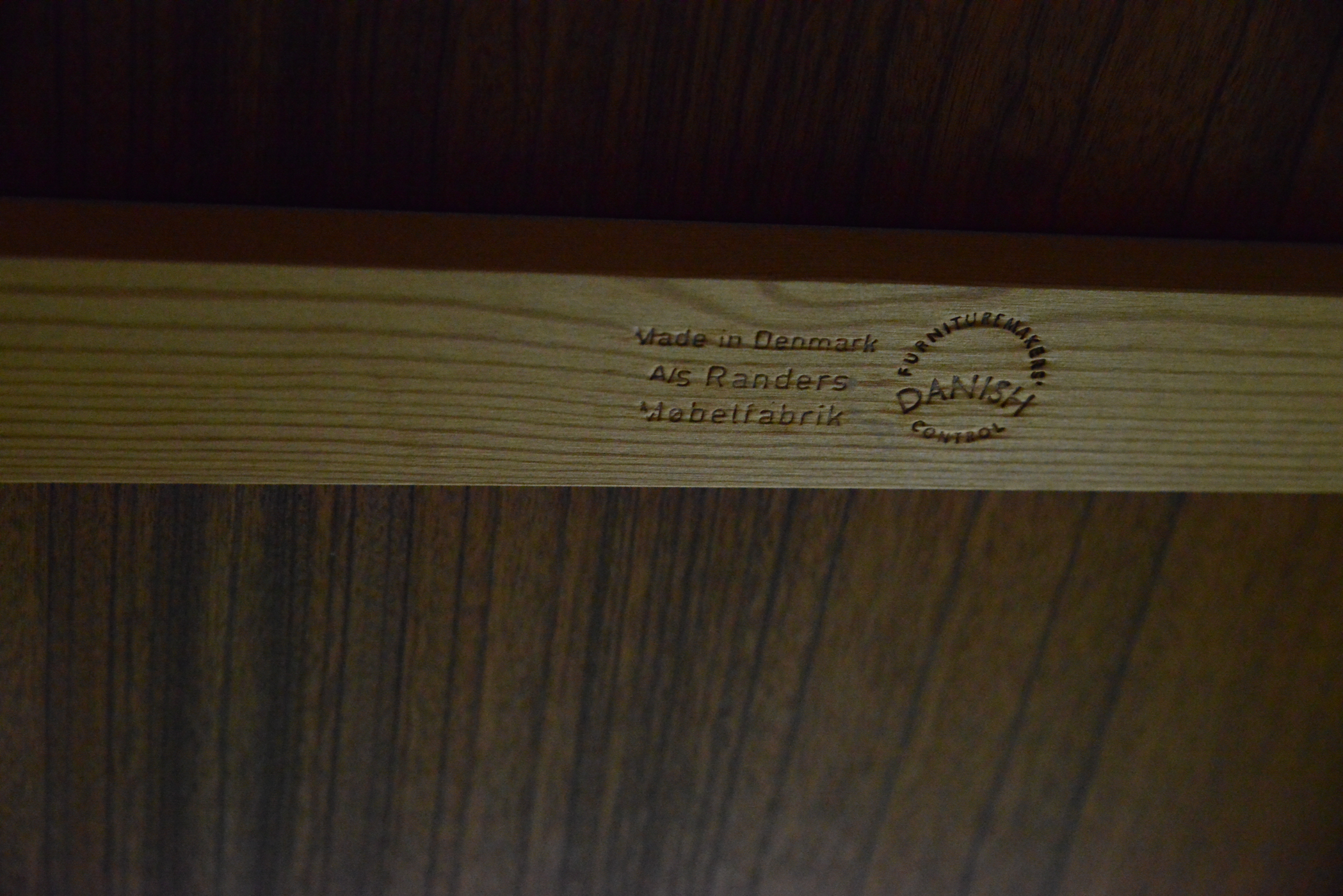 Vintage Danish Modern A/S Randers Teak Draw Leaf Dining Table