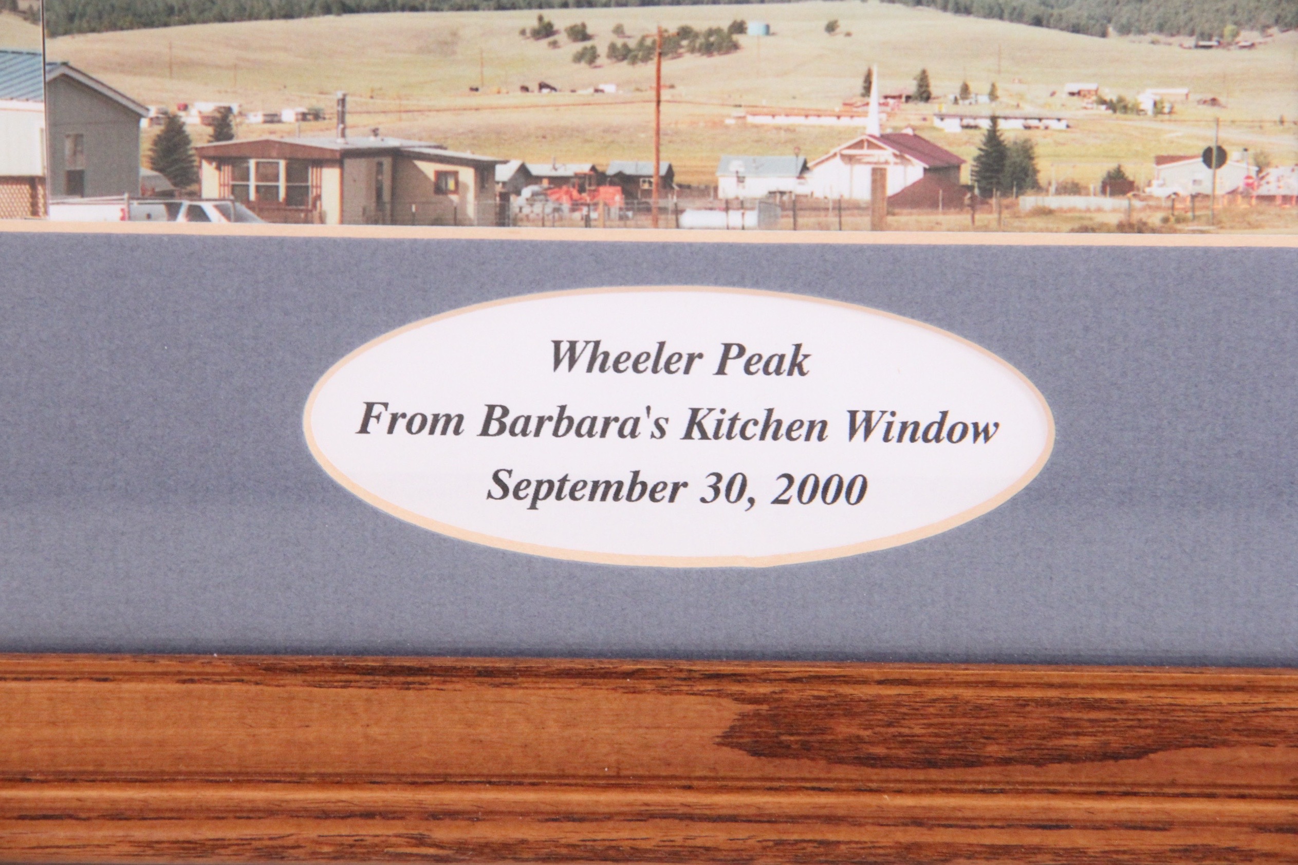 Pair of Landscapes in Wood Frames, Featuring Original Linen Painting by R. Batchelder