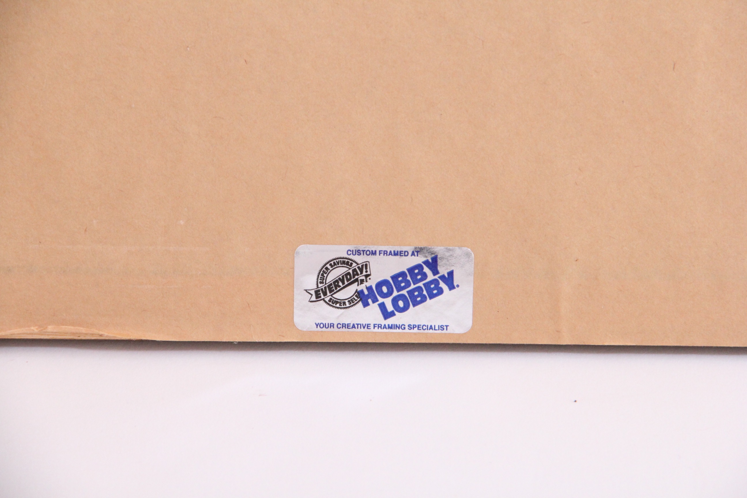 Pair of Landscapes in Wood Frames, Featuring Original Linen Painting by R. Batchelder