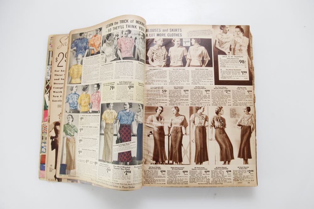 Vintage Montgomery Ward Catalogue