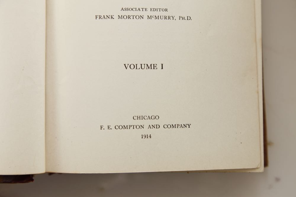 "The New Student's Reference Work" Book Collection