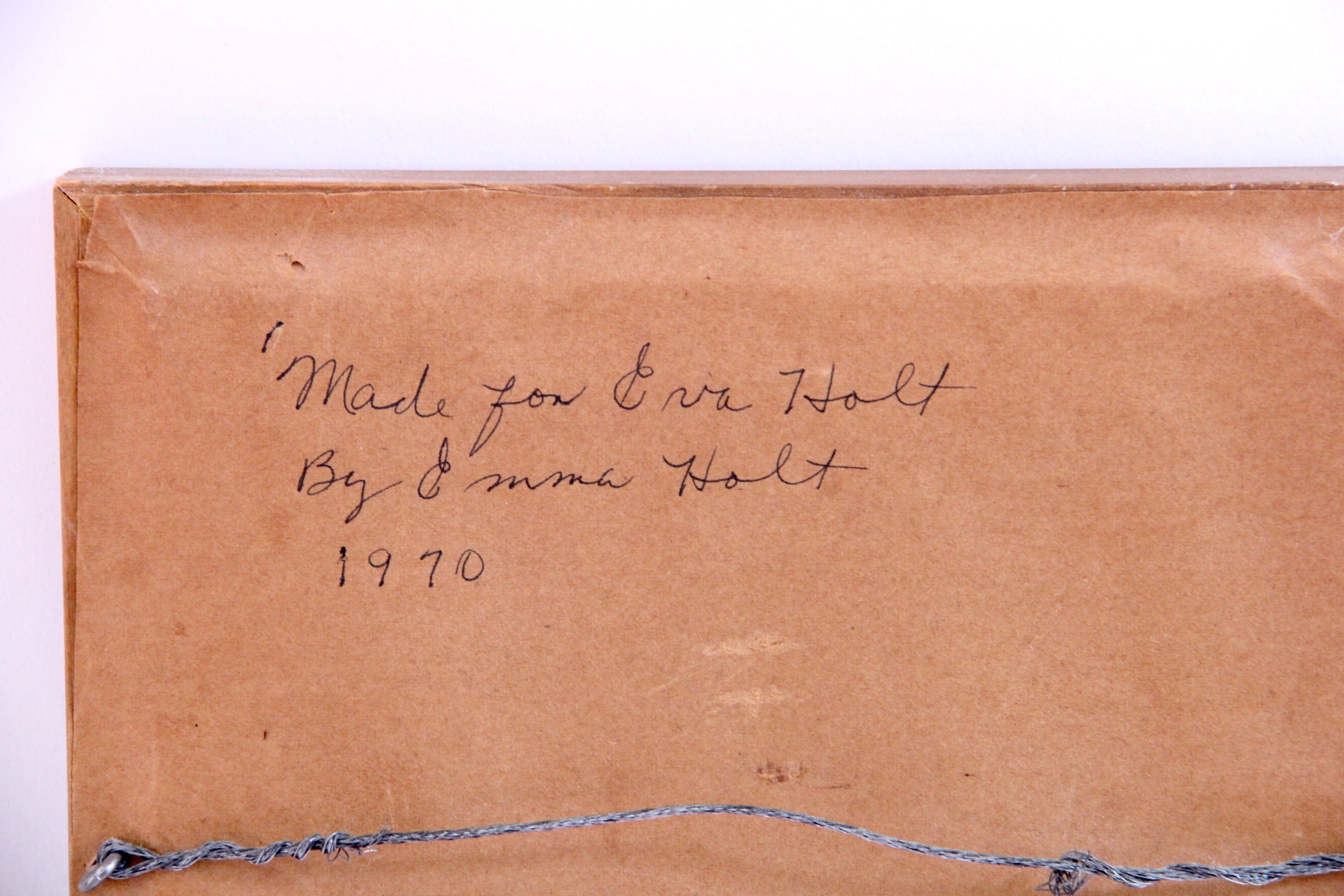 Five Framed Needlepoint Pictures